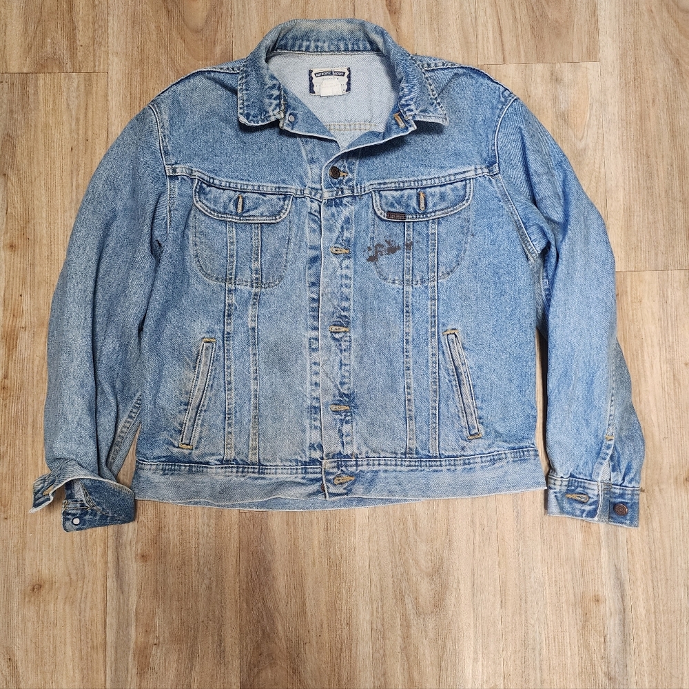 Lee Authentic Blue Cotton Jacket - image 1